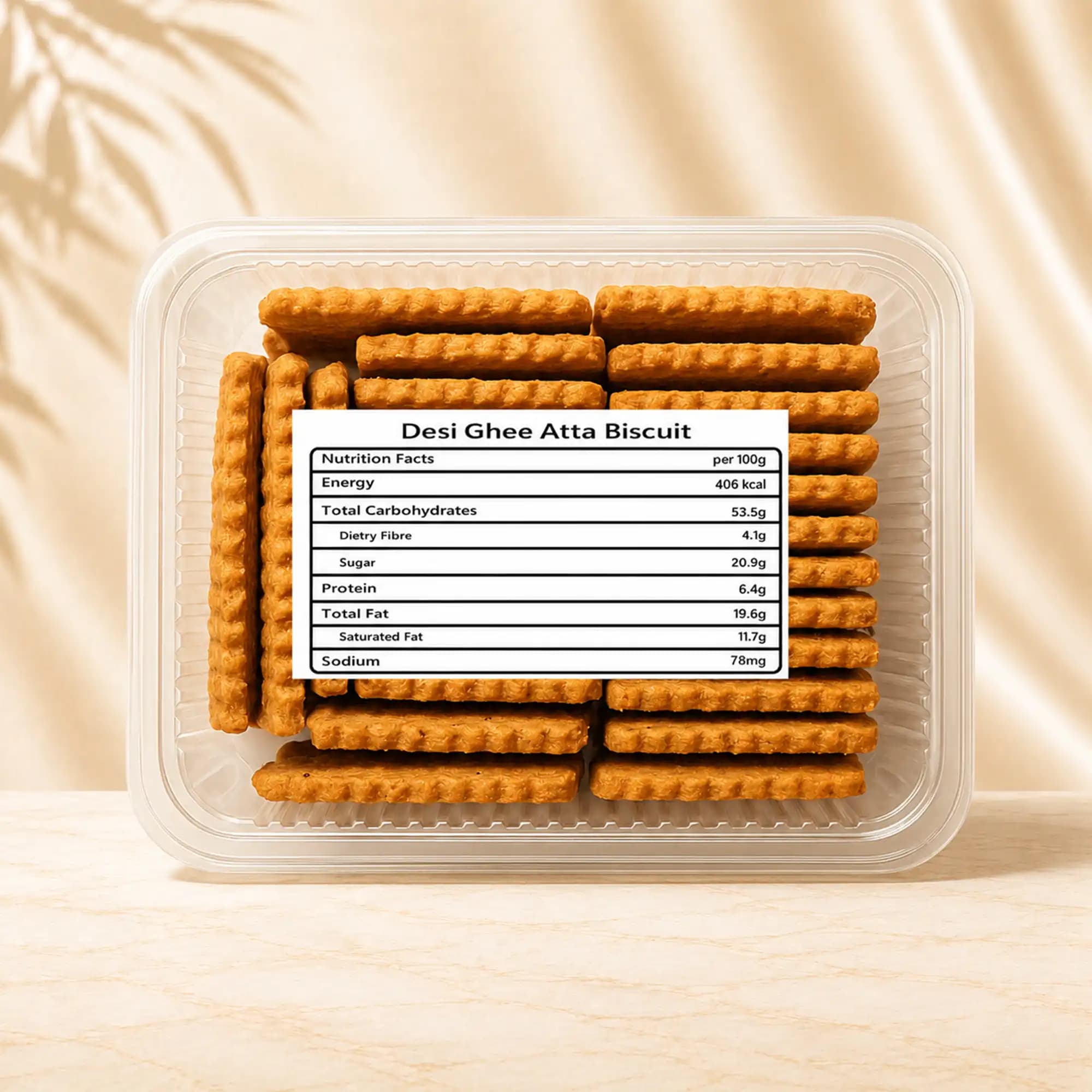 Desi Ghee Atta Biscuit alternate view